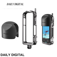 Suitable For Insta360 X3 Metal Rabbit Cage Dedicated Silicone Lens Case X3 Protective Frame Accessor