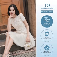 Women's Set Lace Blazer with Pockets 5B01.2608, Multi-Layer Tutu Short Skirt 4S19.2608, Elegant Offi