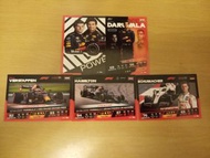 Turbo attax base cards (Verstappen, Hamilton, Schumacher)