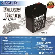 Baterai Cas/aki kering 6Volt