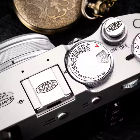 Hot Shoe Cover For Olympus PENF EP7 OM3 OM2 OM1 Fuji XE5 XPro3 XT30 XT5 X100VI XM5 XE4 Shutter Butto