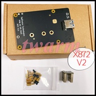 Raspberry Pi Pi Pi Pi4B Accessories: X872 V2 Storage Expansion Board NVMe M.2 SSD (without Power Sup