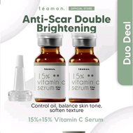 Teamon Duo Bundle 2-in-1 - Guava Vitamin C serum and Beetroot Serum for Scar Roller Scar Stamp