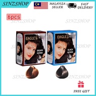 EAGLES Dye Henna 10G X 6PCS Black Brown Traditional Inai Rambut Perwarna Rambut