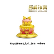 SF Bow Gold Cake Decoration蝴蝶结蛋糕摆件/100%AU999GOLD(SW150)