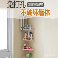 Retractable Shelf Stainless Steel Storage Rack Indomitable Bathroom Kitchen Corner Rack Flower Rack 
