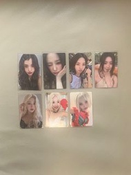 I-dle 專輯小卡
