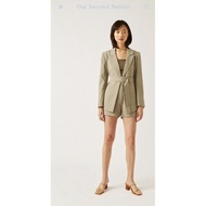 BNWT Our Second Nature OSN Crepe Blazer