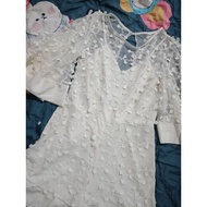 White Jumpsuit Sexy Light Back