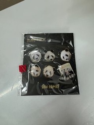 愛寶樂園 everland 愛寶 福寶 熊貓 pin 襟章