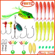FRRTC Fishing Lure Set 27 Pcs Fishing Bait Lure Sets Combos