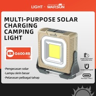 WARSUN G600-RB LED Camping Lantern Mini Work Light 6 Modes,  Portable Magnetic Flashlight