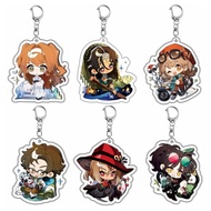 Anime Game Keychain Reverse: 1999 Cartoon Figure Pendant Keyring For Women Backpack Stain