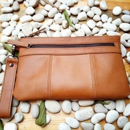 Genuine leather handbag wallet made of genuine leather - genuine leather clutch