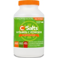 C-Salts Original Vitamin C Powder Supplement - 100% Pure High Dose Buffered Vitamin C Powder for Imm
