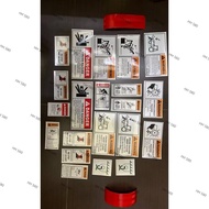 STICKER CASE 580 BACKHOE LOADER