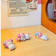 Cute Melody Character Chopstick Holder | Cute Sanrio Chopstick Stand for Dining Table