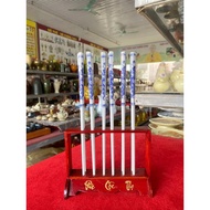 Wooden chopsticks stand on the altar, chopsticks stand for altar display, (not including chopsticks 