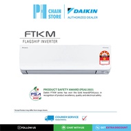 (COURIER SERVICE) DAIKIN FTKM25T FTKM35T FTKM50T FTKM60T FTKM71T 1.0HP-3.0HP R32 INVERTER AIR CONDITIONER