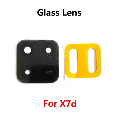 Back Rear Camera Glass Lens For Huawei Honor X7d with Adhesive Sticker