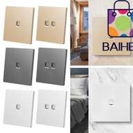 BAIHEE Wall RJ45 Socket Wall Switch  Socket Panel CAT6  Module Computer Interface Socket Internet Ou
