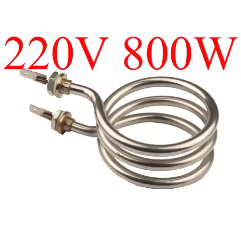 Original 220V 800W Water Fountain Dispenser Heating Element 3 Coils Electric Heater Tube