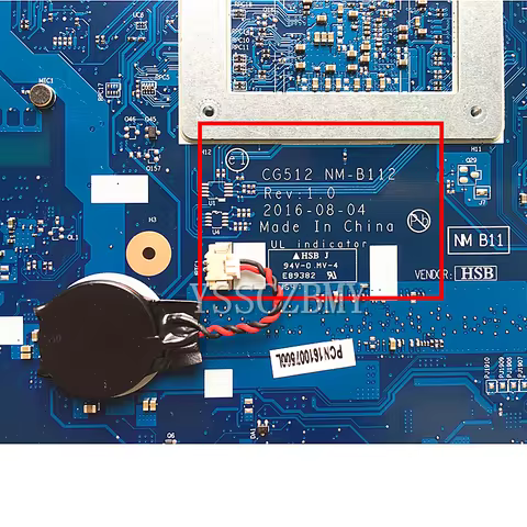 brand new CG512 NM-B112 Notebook motherboard for Lenovo ideapad 110-15AST Motherboard 5B20M56010 ( w