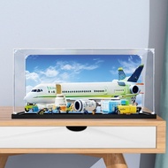 [Transparent Display Box] Suitable for Lego Passenger Transport Airplane Acrylic Display Box 60367 T