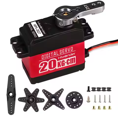 Hiwonder HPS-2027 20KG High Torque Digital Servo Motor Full Metal Gear Supports Robotic Arm/RC Car/S