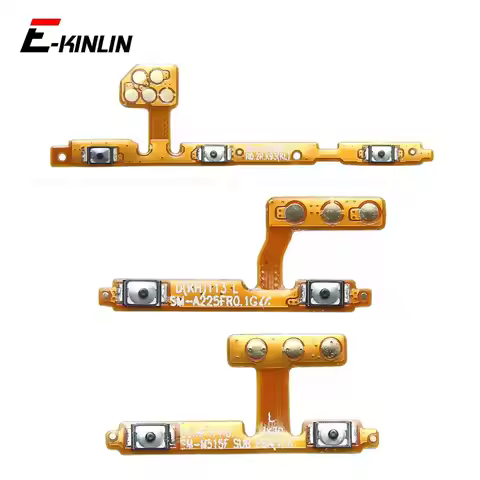 Switch Power ON OFF Key Mute Silent Volume Button Flex Cable For Samsung Galaxy A02 A12 A22 A32 A52 