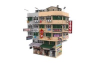 TINY 1/64 或 1/72 Bd11 轉角唐樓 | Tiny City Hong Kong HK #Bd11 Hong Kong Old Tenements Street Ver.2 Diora
