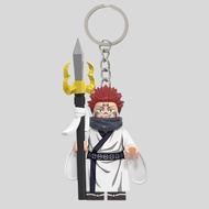 GANTUNGAN Sukuna LEGO Keychain | Lego Sukuna Keychain | Jujutsu Kaisen Series