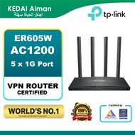 TP-LINK ER605W Omada AC1200 Gigabit Wi-Fi Gateway