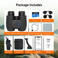 SVBONY SA208 8X42กล้องส่องทางไกล ED รวมกับภาพถ่ายและวิดีโอ (6MP) -สำหรับการดูนกและการสังเกตกลางแจ้ง