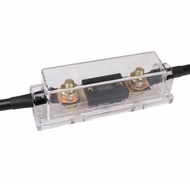 【GORGEOUS】 60/80/100A High Quality In-Line ANL Fuse Holder w/ Fuse PV System #May