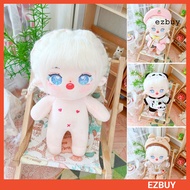 ezbuy 20cm Naked Cloth Doll Fluffy Cute Doll Dress Up No Attributes Stuffed Idol Doll Toy Girl Humanoid Cotton Doll Kids Girls Gift