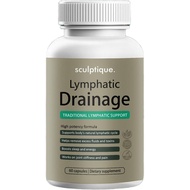 Sculptique Lymphatic Detox Capsules，Brand new high-efficiency formula，Contains Dandelion Extract、Cli