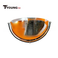 [Available] Half Dome Mirror, Half Convex Mirror, Security Wall Mount Accessories 180 Degree