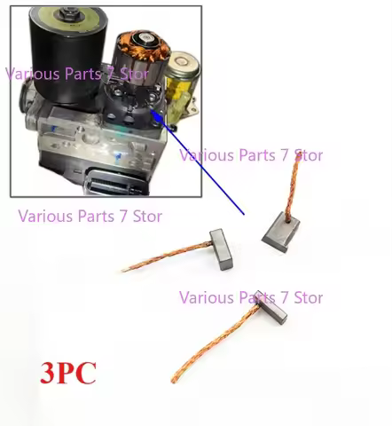 3Pcs for Toyota Camry Lexus Hybrid ABS Pump Motor Carbon Brush