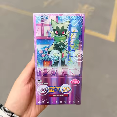Original Pokemon Card PTCG Vol.5 Vol.4 Gem Pack Cards Booster Simplified Chinese Genger Trading Card