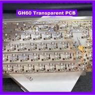 GH60 Transparent Clear Keyboard PCB