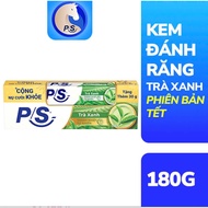 (ITEM CNY FREE 30G) ps green tea toothpaste 180g get 30g free