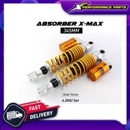 Yamaha XMAX XMAX250 345mm KOZI TSR Adjustable Shock Absorber