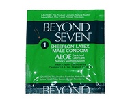 Okamoto Beyond Seven ALOE Condoms - 50 condoms