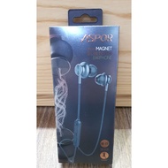 ASPOR A613 Magnet Bluetooth Earphone