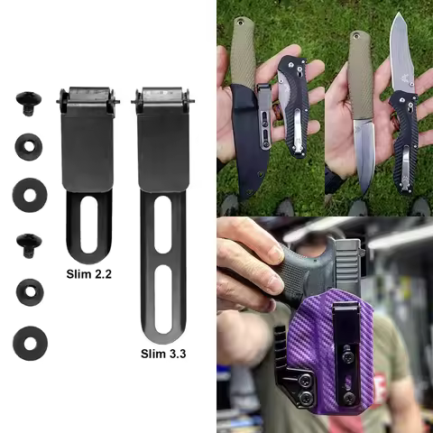 Tactical Ulticlip Belt Clip for Knife Sheath Kydex Gun Holster IWB Concealed Carry Blet Clip Airsoft