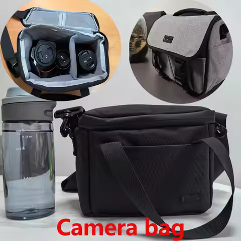 DSLR Camera Bag For Canon EOS R100 R10 R50 R7 RP 250D 200D M200 M50 M6 SX70 SX60 Nikon ZFC Z50 Z30 Z