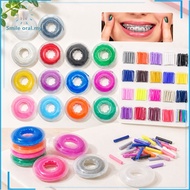 1040pcs 40Ties/set Dental Orthodontic Elastic Ligature Ties Bands For Dentist Braces Treatment Mater