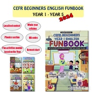 [BUNNY] 2024 Buku Latihan : CEFR Beginners Year 1,2,3,4,5,6 English Funbook - Workbook -Teacher Fier