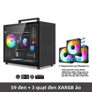 Bộ Điều Khiển Máy Tính Để Bàn Mini S9 White 240 Water Cooling Side Transparent Handheld Desktop Comp